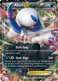 pokemon xy promos absol ex xy62