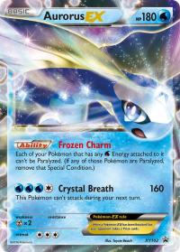 pokemon xy promos aurorus ex xy102