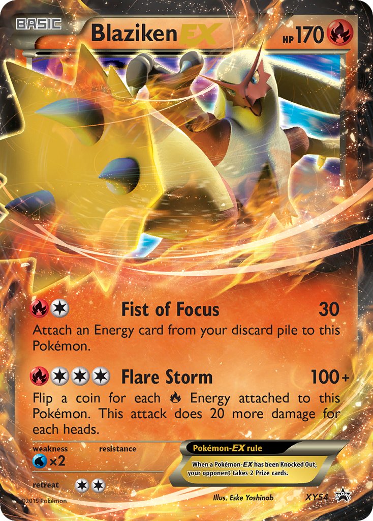 Blaziken EX - XY54