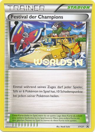 Champions Festival - XY27 - German Worlds '14 Promo (Festival der Champions)