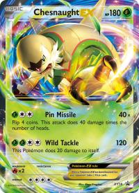 pokemon xy promos chesnaught ex xy18