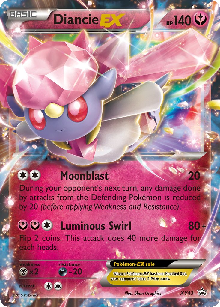 Diancie EX - XY43