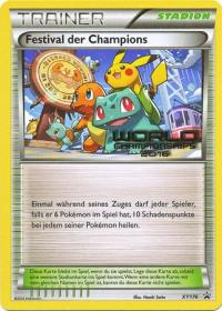 pokemon xy promos festival der champions champions festival xy176 worlds 16 promo german