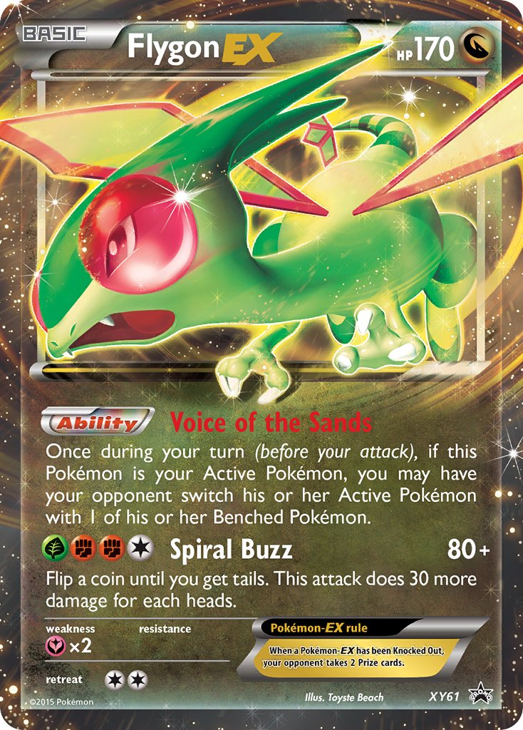 Flygon EX - XY61