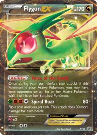 pokemon xy promos flygon ex xy61