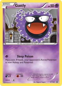 pokemon xy promos gastly xy132