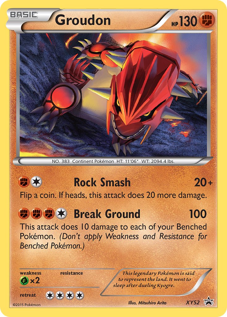 Groudon - XY52