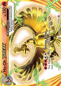 pokemon xy promos ho oh break xy154