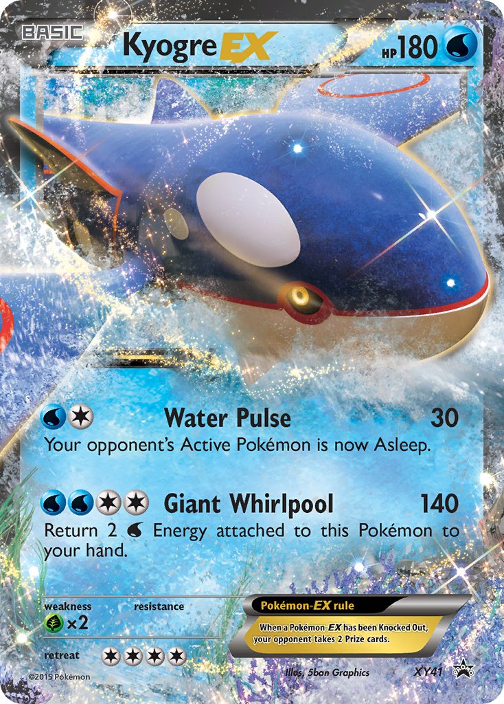 Kyogre EX - XY41