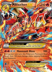 pokemon xy promos m blaziken xy86