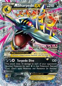 pokemon xy promos m sharpedo ex xy200