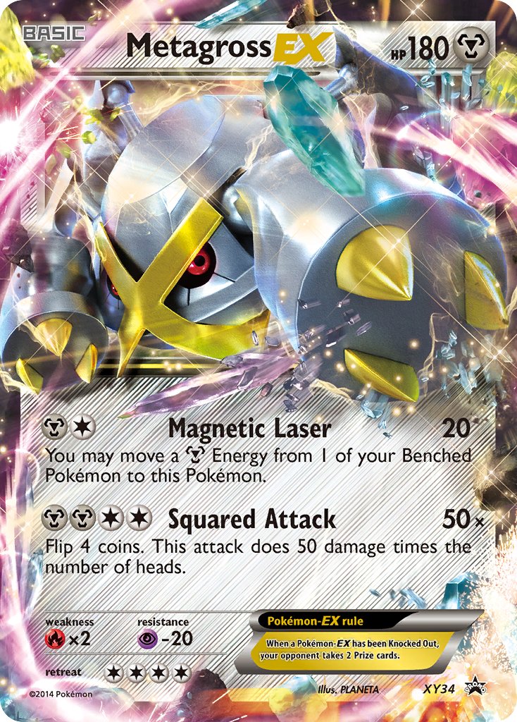 Metagross EX - XY34