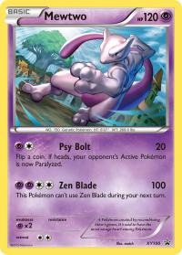 pokemon xy promos mewtwo xy100