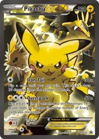 pokemon xy promos pikachu ex xy124