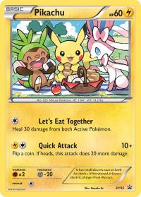 pokemon xy promos pikachu xy95