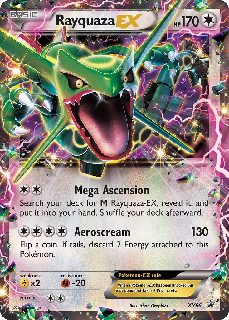 Rayquaza EX - XY66