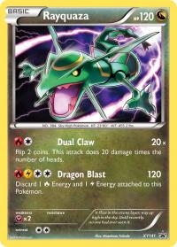 pokemon xy promos rayquaza xy141