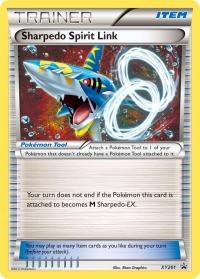 pokemon xy promos sharpedo spirit link xy201