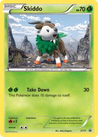 pokemon xy promos skiddo xy11