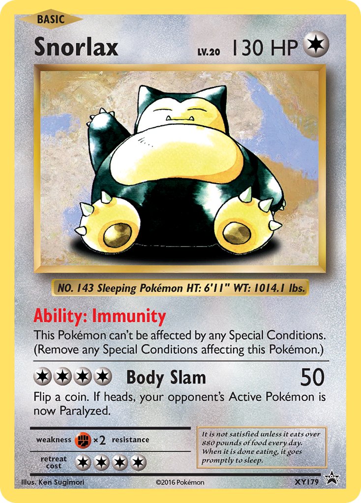 Snorlax - XY179