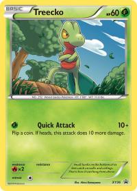 pokemon xy promos treecko xy36