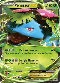 pokemon xy promos venusaur ex xy28