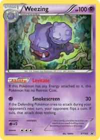 pokemon xy promos weezing xy163