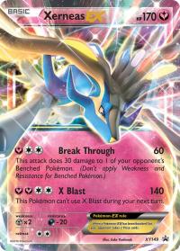 pokemon xy promos xerneas ex xy149