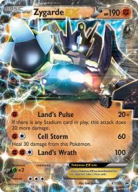 pokemon xy promos zygarde ex xy151