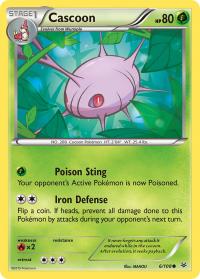 pokemon xy roaring skies cascoon 6 108 rh