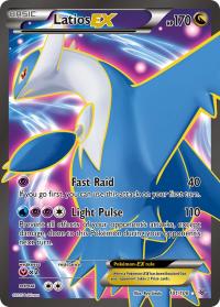 pokemon xy roaring skies latios ex full art 101 108