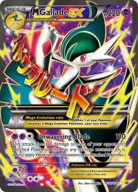 pokemon xy roaring skies m gallade ex full art 100 108