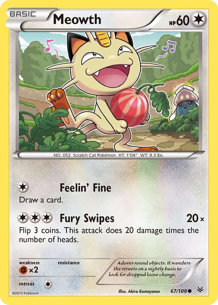 Meowth 67-108 (RH)