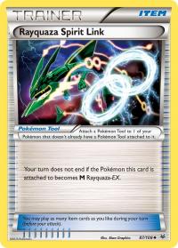 pokemon xy roaring skies rayquaza spirit link 87 108 rh