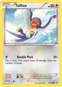 pokemon xy roaring skies taillow 70 108