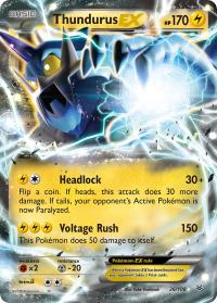 pokemon xy roaring skies thundurus ex 26 108