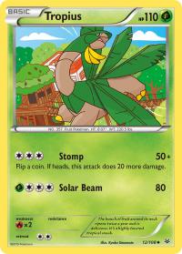 pokemon xy roaring skies tropius 12 108 rh