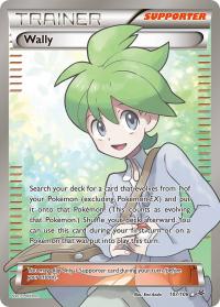 pokemon xy roaring skies wally full art 107 108