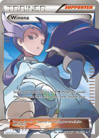 pokemon xy roaring skies winona full art 108 108