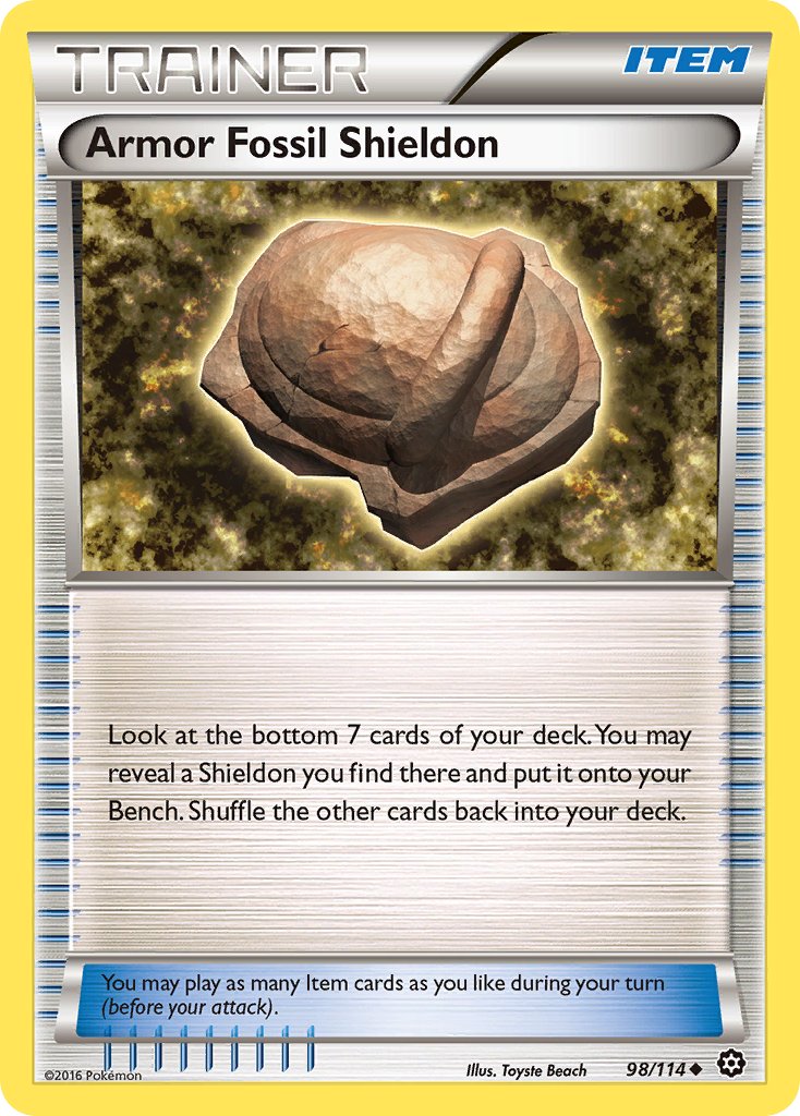 Armor Fossil Shieldon 98-114