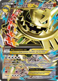 pokemon xy steam siege m steelix ex full art 109 114