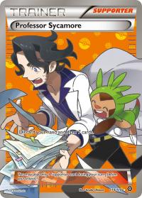 pokemon xy steam siege professor sycamore full art 114 114