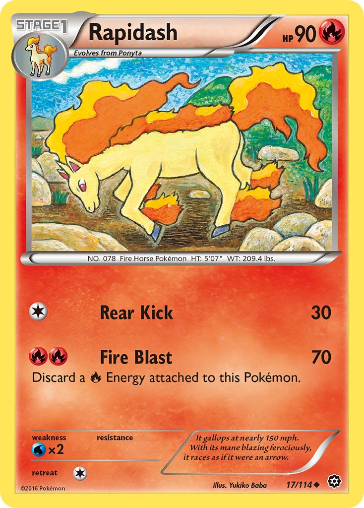 Rapidash 17-114 (RH)