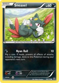 pokemon xy steam siege sneasel 60 114