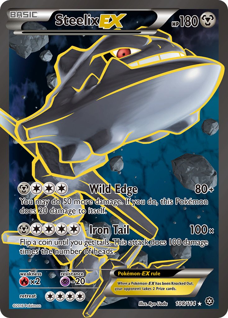 Steelix EX FULL ART 108-114