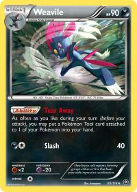 pokemon xy steam siege weavile 61 114 rh