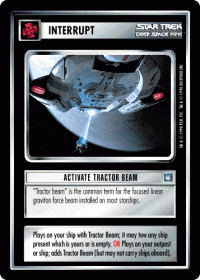 star trek 1e deep space 9 activate tractor beam