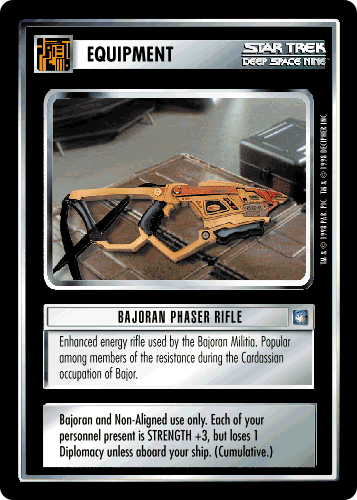 Bajoran Phaser Rifle