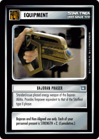 star trek 1e deep space 9 bajoran phaser