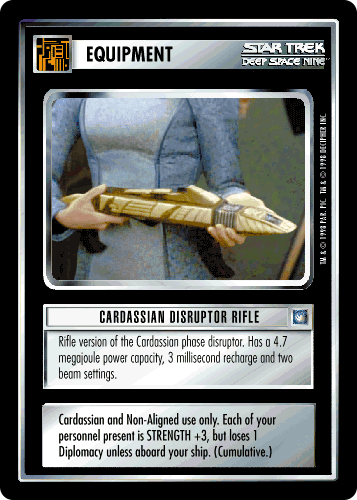 Cardassian Disruptor Rifle